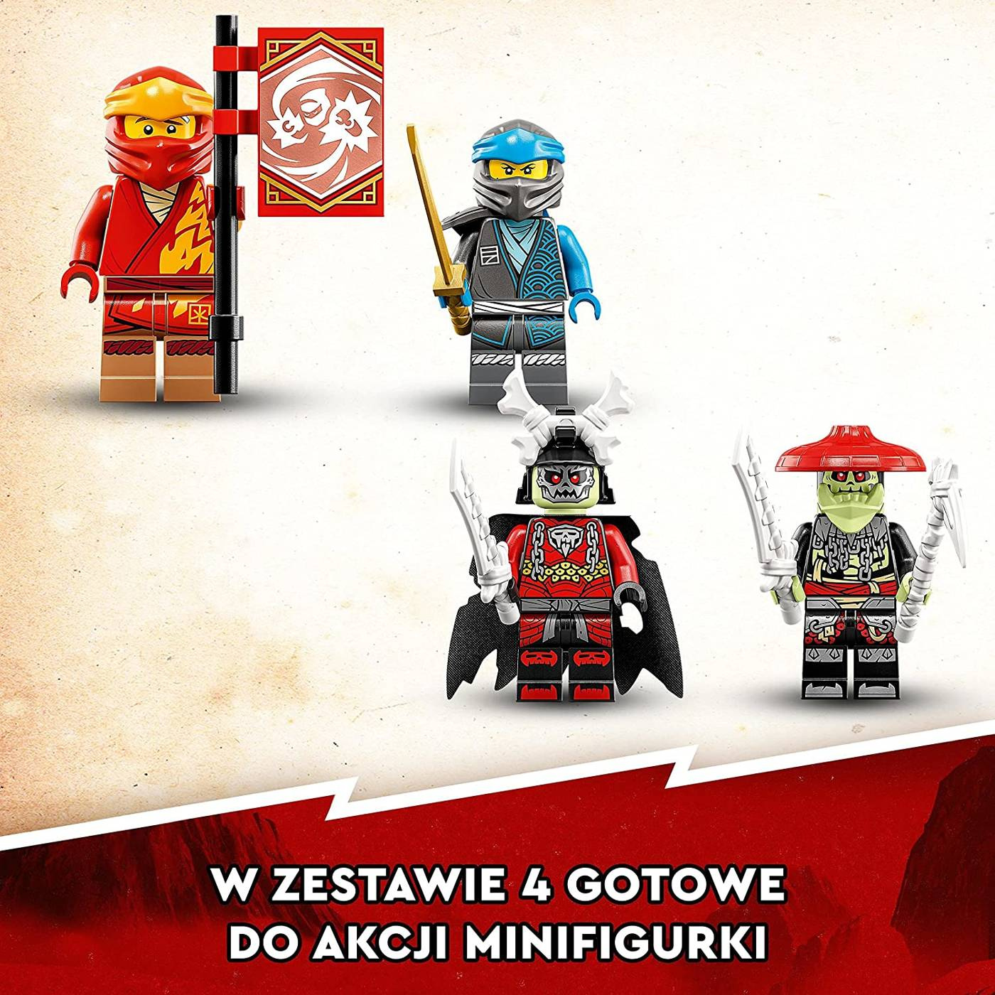 Lego Ninjago Je Dziec Mech Kaia Zabawki Klocki Lego Lego