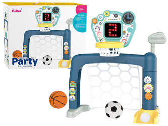 3in1 Set For Toddlers Arcade Games Golf Basketball Football