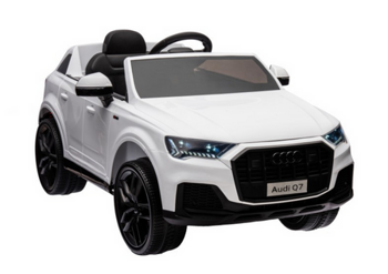 Audi Q7 Battery Car, White