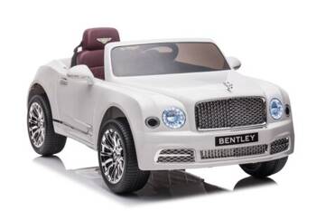 Battery Car Bentley Mulsanne White