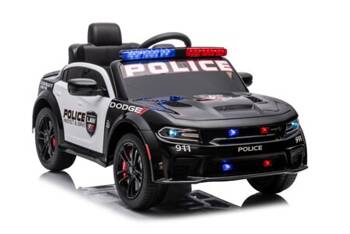 Battery Car Dodge Charger Police Black