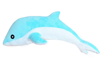 Blue dolphin plush mascot 50 cm