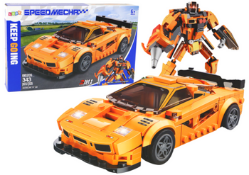 Bricks Vehicle Sports Car Robot Mcrelan Fi Lm 343 pcs.