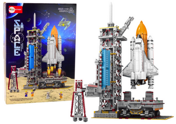 Building Block Set Space Station Rocket Satellites 4392 El