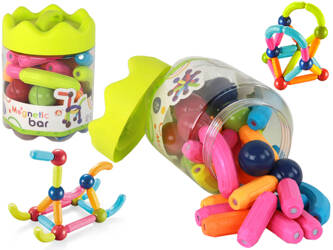 Colorful Educational Magnetic Blocks 32 pcs.