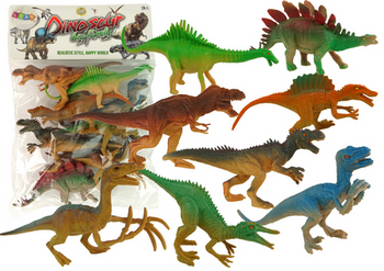 Dinosaurs Park Animals Figure Set 8 pcs.