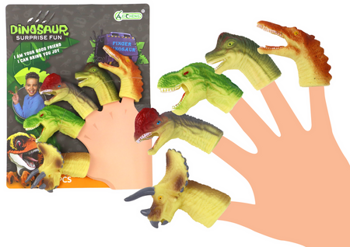 Dinosaurs Rubber Sensory Finger Puppets