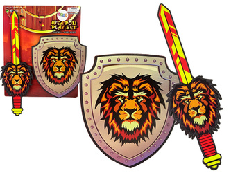 EVA Foam Knight Set Sword and Shield Lion
