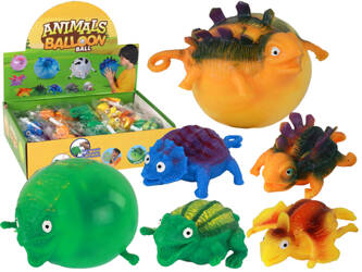 Inflatable Dinosaur Figurines Balloons Mouthpiece