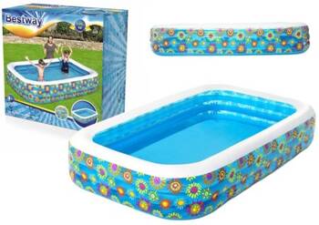 Inflatable Pool Flowers 305 x 183 x 56 cm Bestway 54121