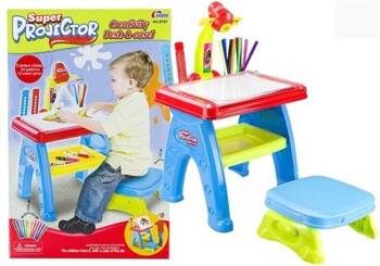 Walker Table 3 in 1 Etch-A-Sketch for Kids Noisemaking Lights