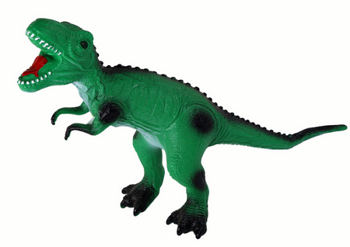 Large Figurine Dinosaur Tyrannosaurus Sound Green