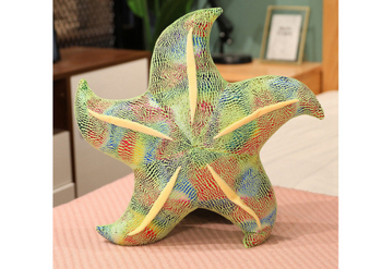 Mascot Plush Starfish Green Pillow 20 cm