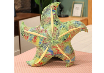 Mascot Plush Starfish Green Pillow 45 cm