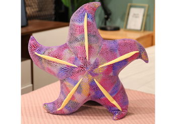 Mascot Plush Starfish Purple Pillow 20 cm