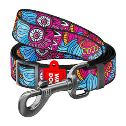 Nylon dog leash WAUDOG "Summer", w. 20mm, lgth. 152-183cm