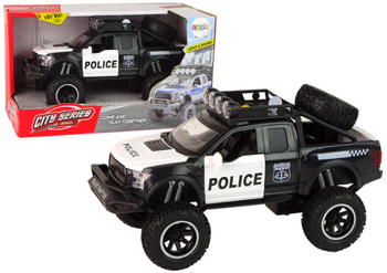 Offroad Vehicle Raptor Police Opening Door Sound Light