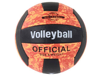 Orange Volleyball Ball, Size 5, Colorful