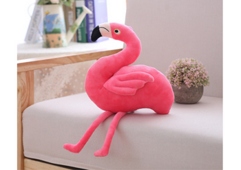 Pink Flamingo Plush Mascot 15 cm