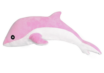 Pink dolphin plush mascot 50 cm