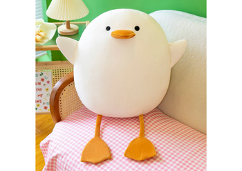 Plush Duck Mascot 35 cm