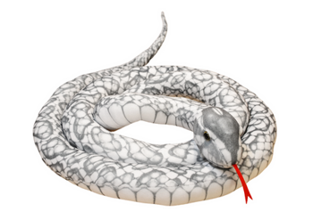Plush Gray Snake Mascot 300 cm