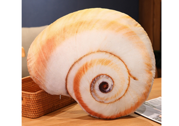 Plush Snail Shell Mascot Pillow 50 x 40 cm