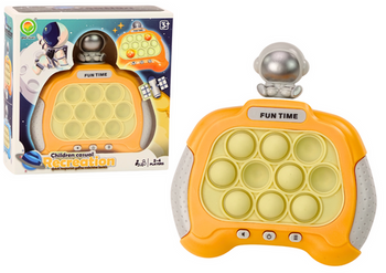 Sensory Game Pop-It Space Console Lights Sounds Yellow