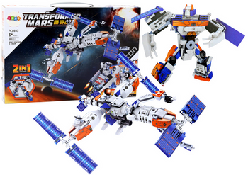 Space Station Space Construction Bricks 2in1 Robot Space 361 pieces