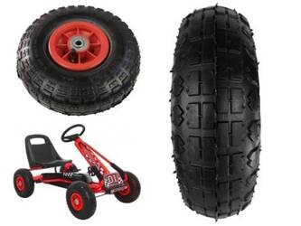 Wheel for Go-Kart A15 Red rear