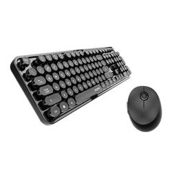 Wireless keyboard + mouse set MOFII Sweet 2.4G (black)