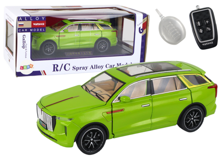 Aluminum RC Car Model 1:24 C Color Green