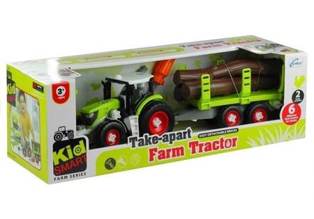 Assembly Tractor with Trailer for Wood 43 cm