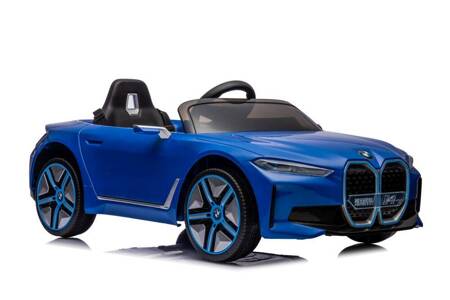 Battery-powered car BMW I4 Blue 4x4
