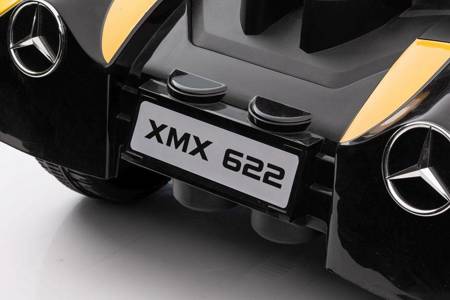 Battery-powered car Mercedes XMX622 Yellow