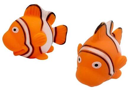 Big Set of Toy Fish For Bathing + Strainer