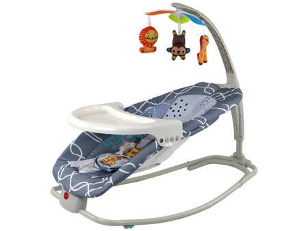 Bouncer Rocker 2in1 Children's Rocker Seat Sounds Vibrations Giraffe