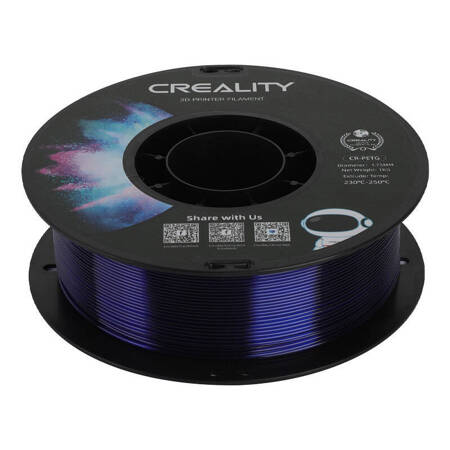 CR-PETG Filament Creality (Transparent blue)