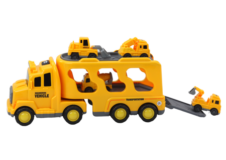 Car Tow Truck Lora Roadside Assistance Construction Vehicles Yellow