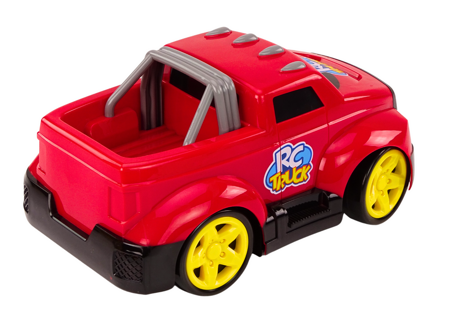 Cartoon Car Remote Controlled Lights Sounds Red