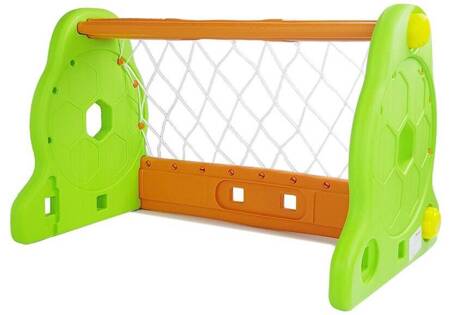 Children's Green and Orange Football Goal