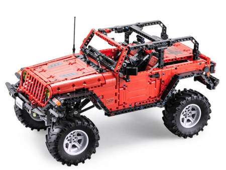 Construction Blocks Auto Off-Road Remote Controlled Red 1941 Elements