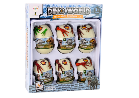 Creative Archaeological Set Ice Eggs With Dinosaurs