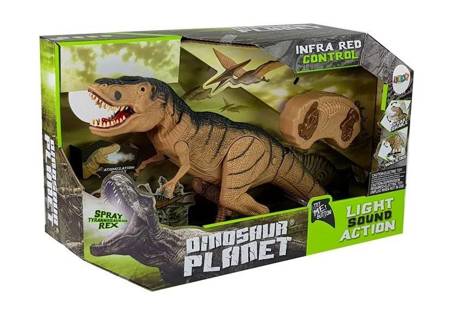 Dinosaur Tyrannosaurus Rex Remote Controlled R/C with Steam