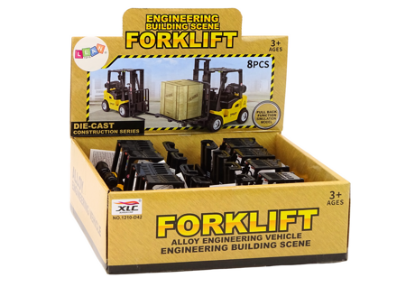 Forklift Friction Drive Metal Yellow