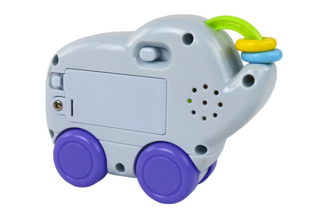Interactive Playing Elephant Toy on Wheels