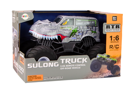 Large Off-Road Remote Controlled Car 2.4G RC 1:6 Dinosaur