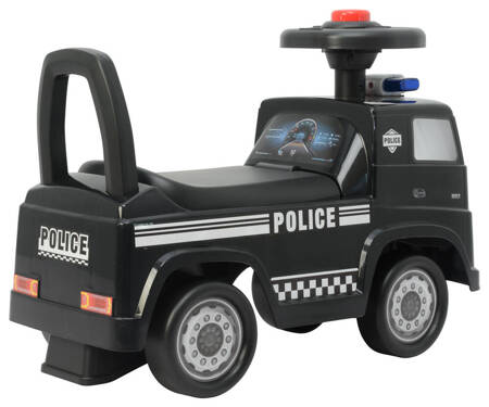 Mercedes Actros Police 3316A ride-on, Black