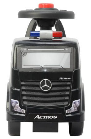 Mercedes Actros Police 3316A ride-on, Black