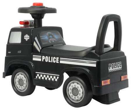 Mercedes Actros Police 3316A ride-on, Black